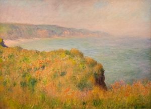 Claude Monet, Kante der Steilküste bei Pourville (1882)