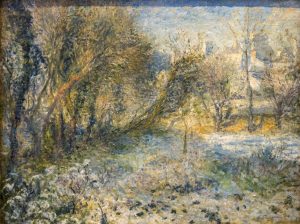 Pierre-Auguste Renoir, Schneelandschaft (1875)