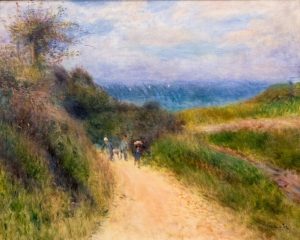 Pierre-Auguste Renoir, Strasse nach Berneval (um 1880)