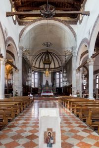 Innenansicht von San Pietro Martire auf Murano