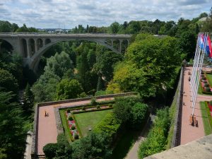 Luxemburg, Petrusse-Tal, Adolphe-Brücke
