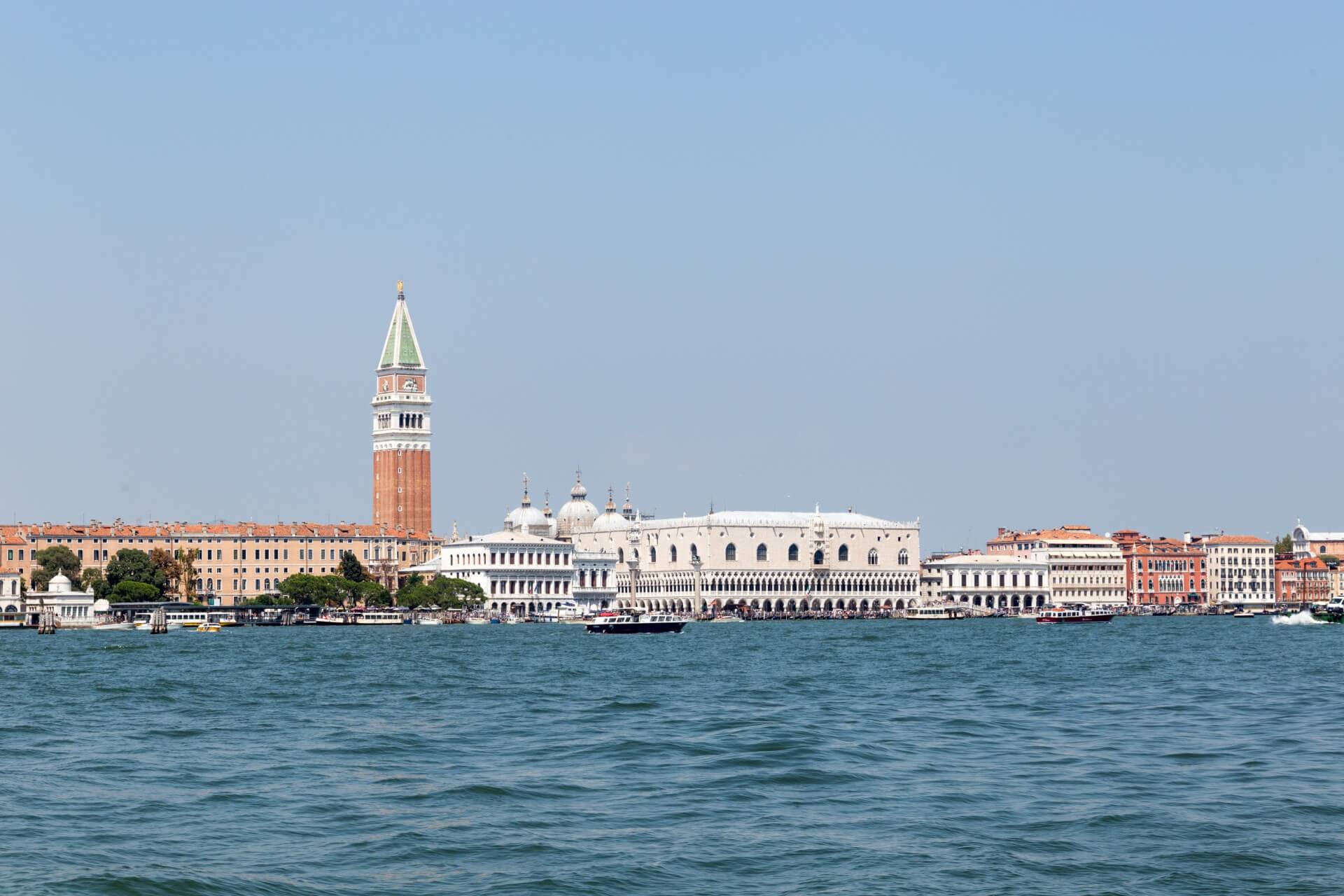 Venedig von Giudecca aus gesehen
