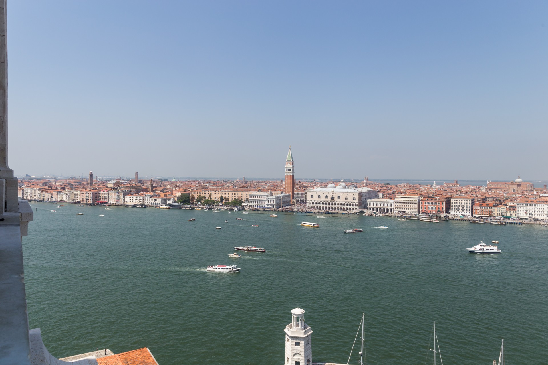 Blick auf Venedig von San Girogio Maggiore aus