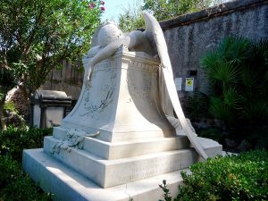 Protestantischer Friedhof, Rom, Engel der Trauer