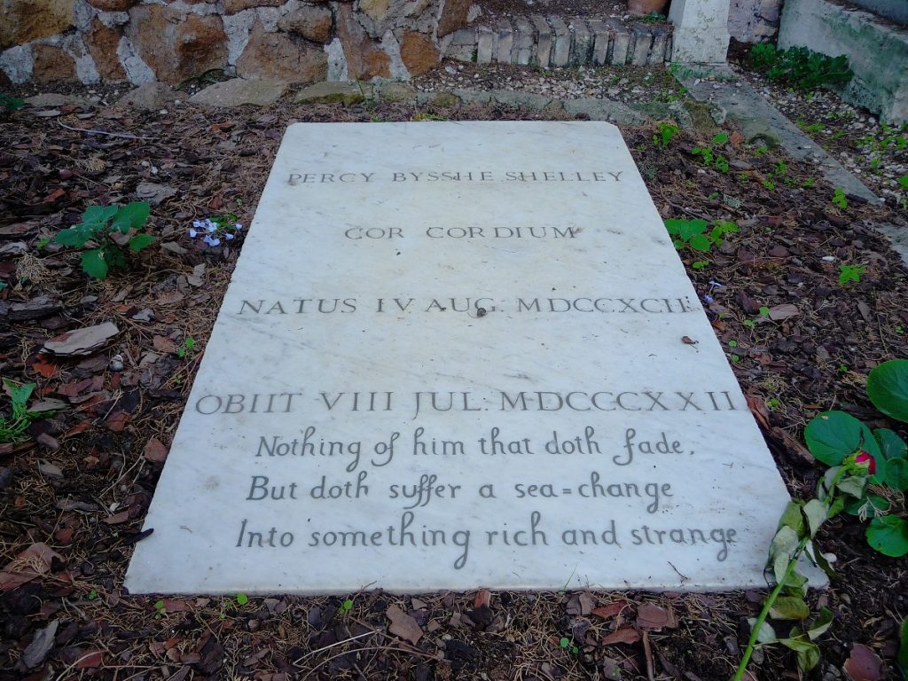Protestantischer Friedhof, Rom, Shelley