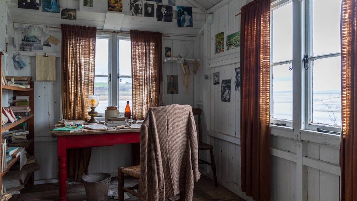 Schreibhütte von Dylan Thomas bei Laugharne