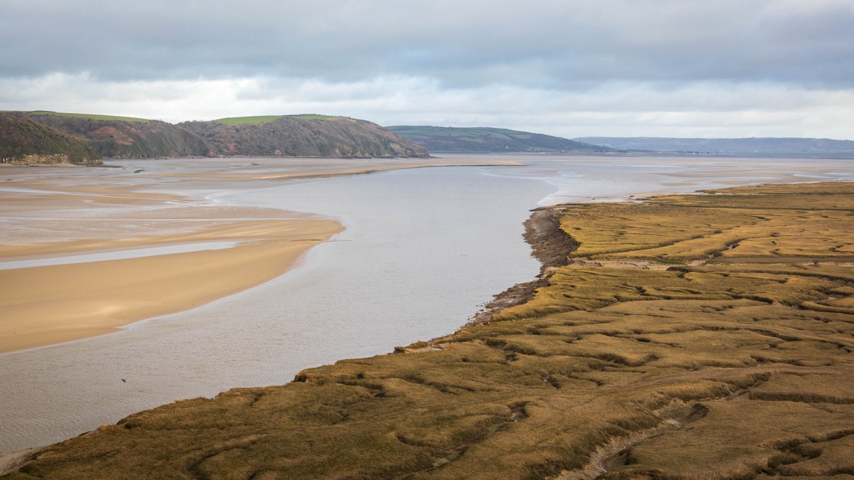 Marschland bei Laugharne